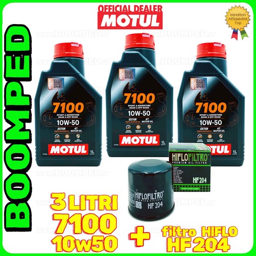 Kit tagliando olio motul 7100 - kit,
